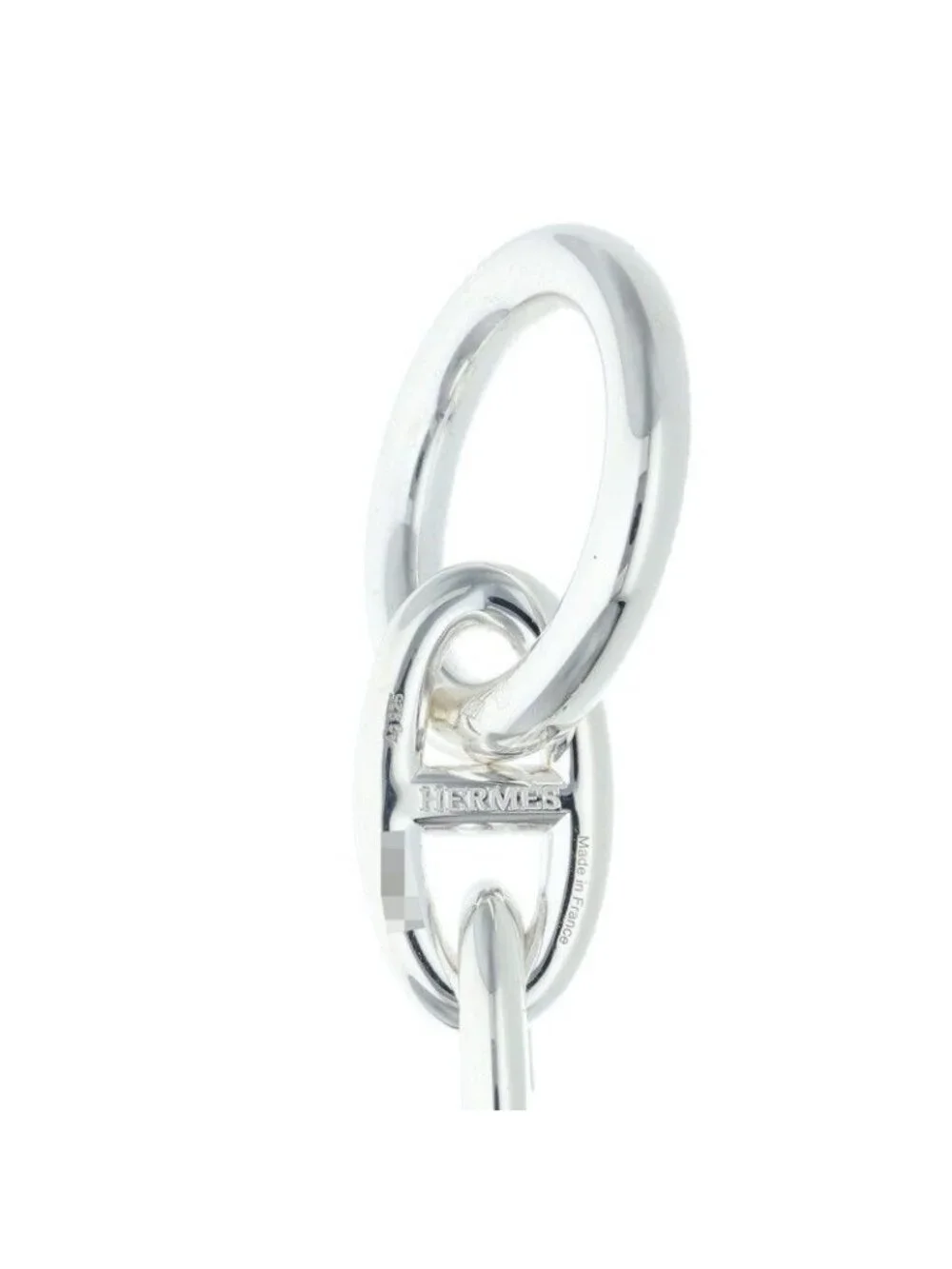 Hermes Chaine D'ancre GM Silver Bracelet